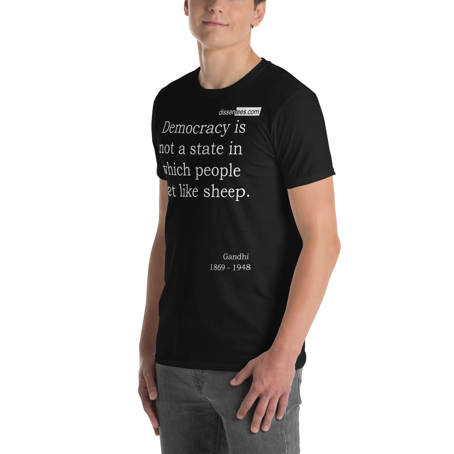 31. Democracy is not a state in which people act like sheep